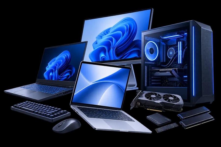 Equipos de PC & portátiles que reparamos en iCenter